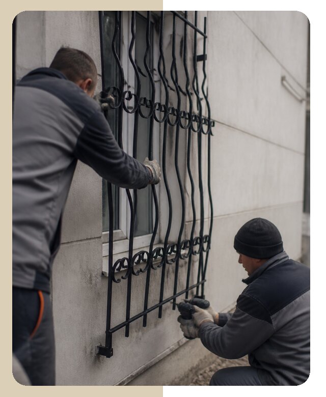 Профессиональная установка кованых решеток в Мытищах